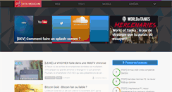 Desktop Screenshot of geek-mexicain.net